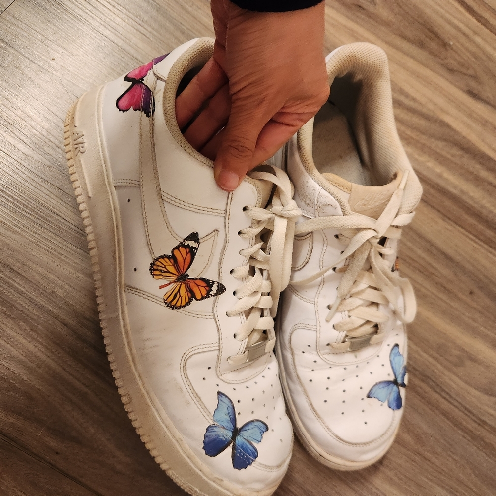 Nike AF1 butterfly shoes size 11.5